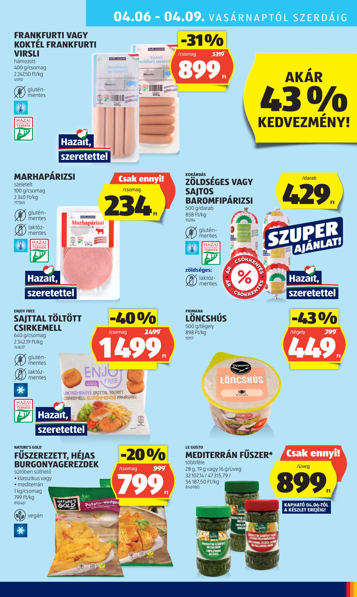 aldi akciós újság 29 oldal