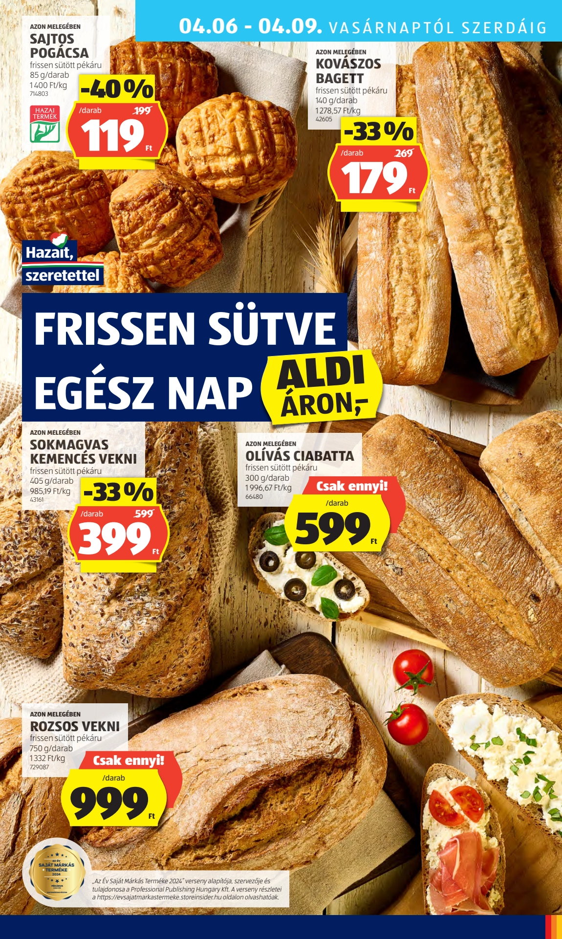 aldi akciós újság 33 oldal