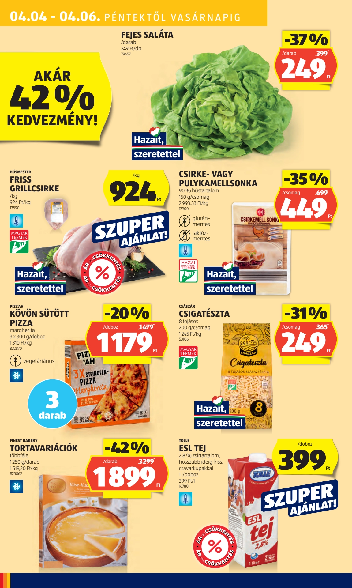 aldi akciós újság 52 oldal