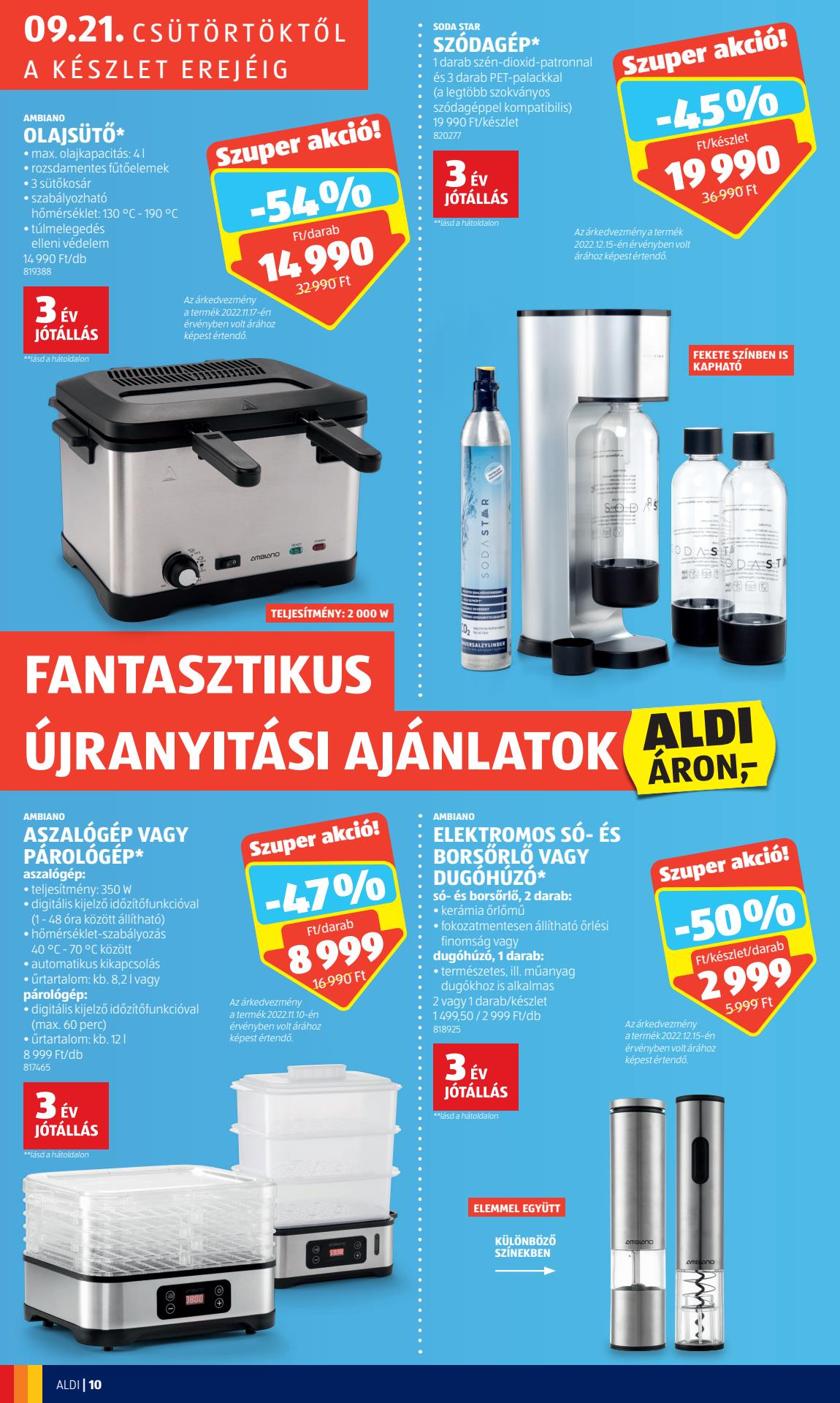 aldi-nyitas akciós újság 10 oldal