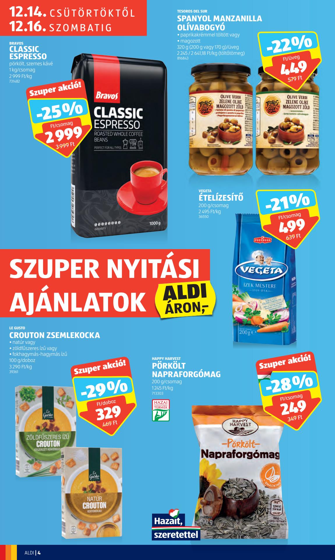 aldi-nyitas-nagykata akciós újság 4 oldal