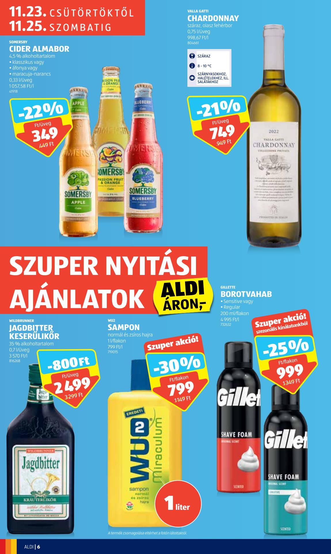 aldi-tancsics-mihaly-ut-nyitas akciós újság 6 oldal