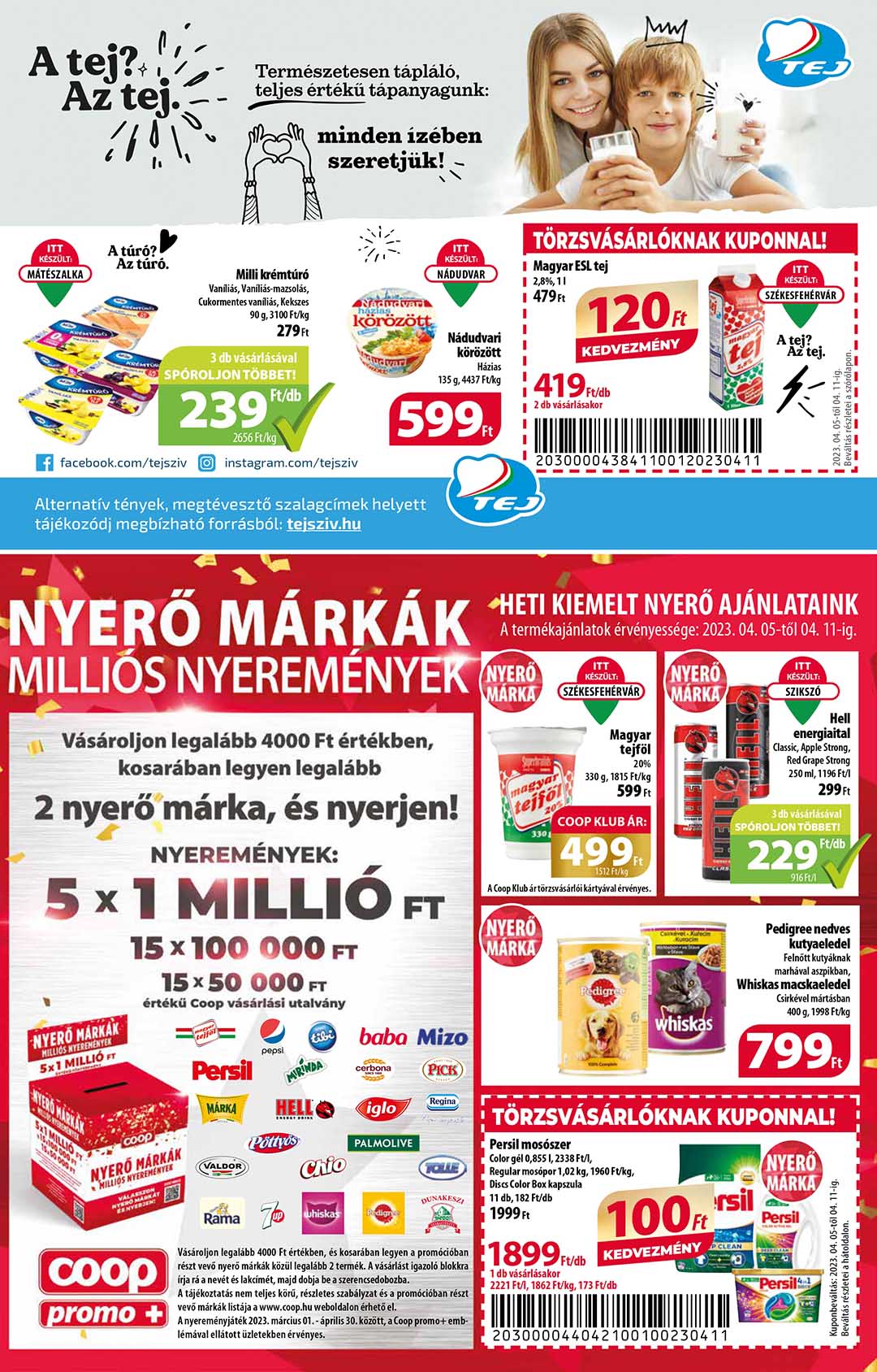 alfold-coop-szuper-plusz akciós újság 8 oldal