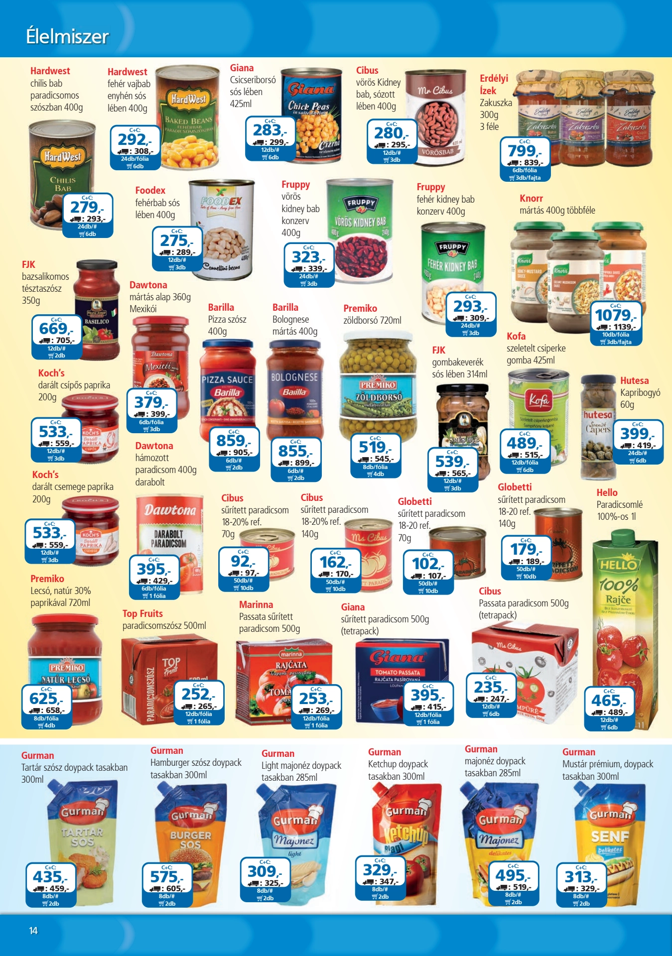 arklub akciós újság 13 oldal