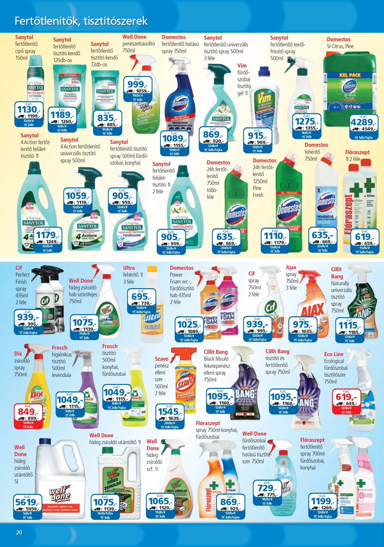 arklub akciós újság 19 oldal