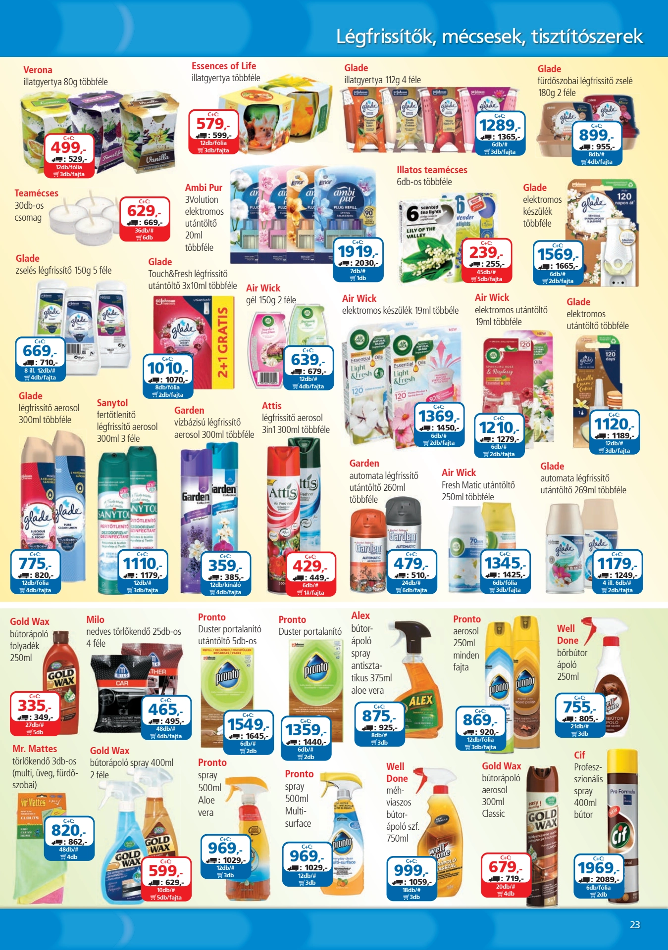 arklub akciós újság 22 oldal