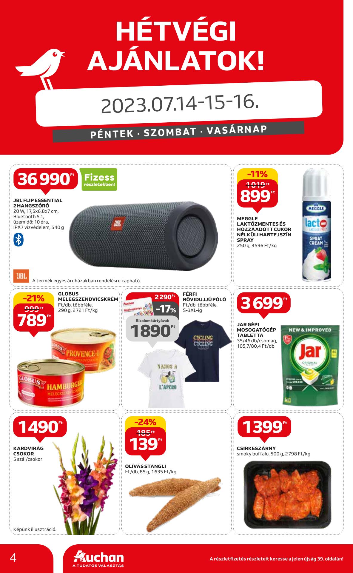 auchan akciós újság 4 oldal