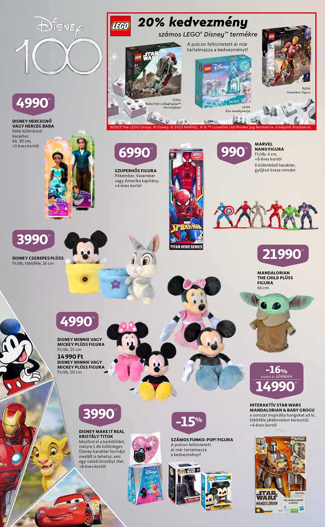 auchan-disney-katalogus akciós újság 4 oldal