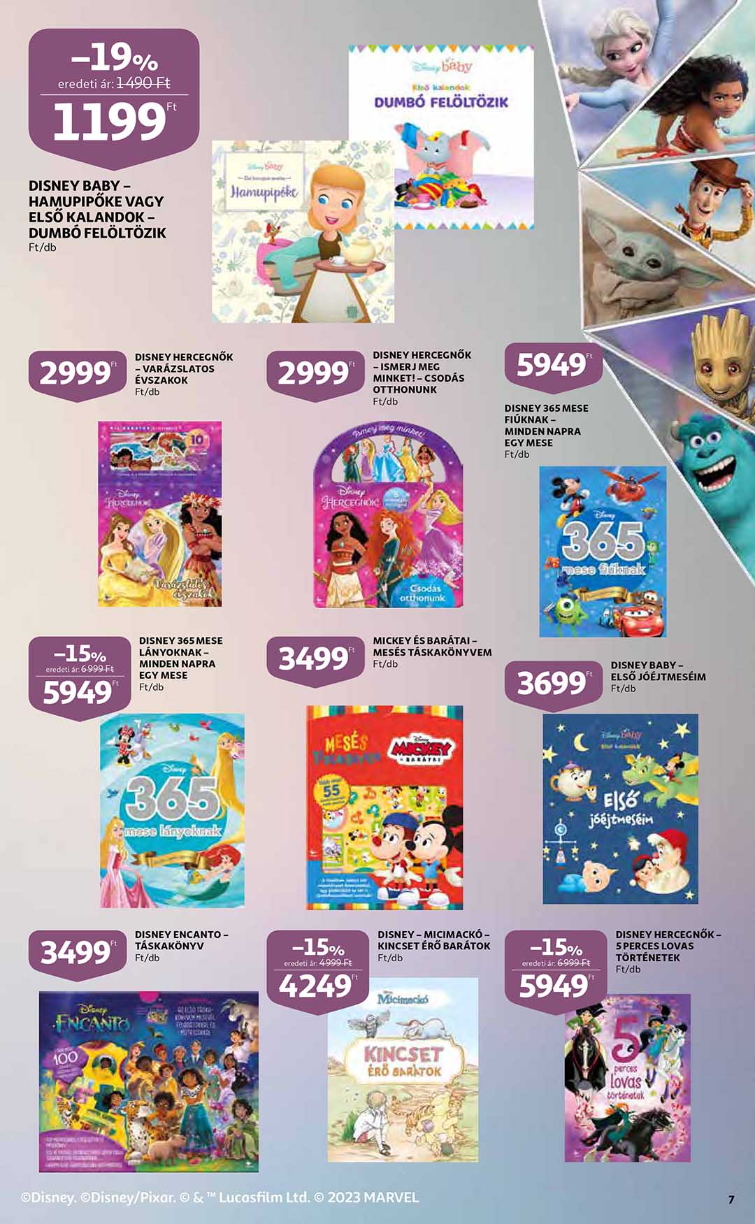 auchan-disney-katalogus akciós újság 7 oldal