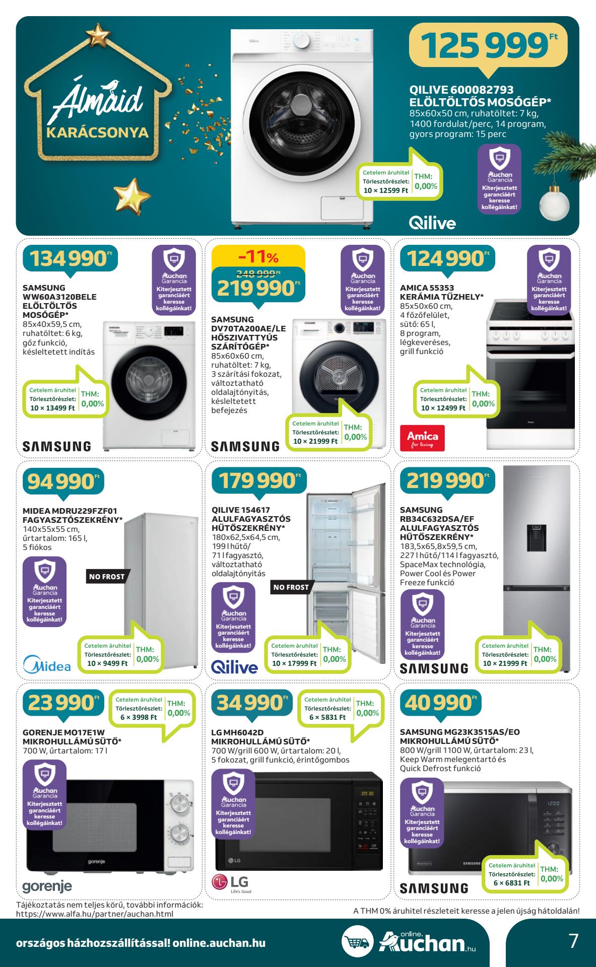 auchan-hipermarket-elektronikai akciós újság 7 oldal