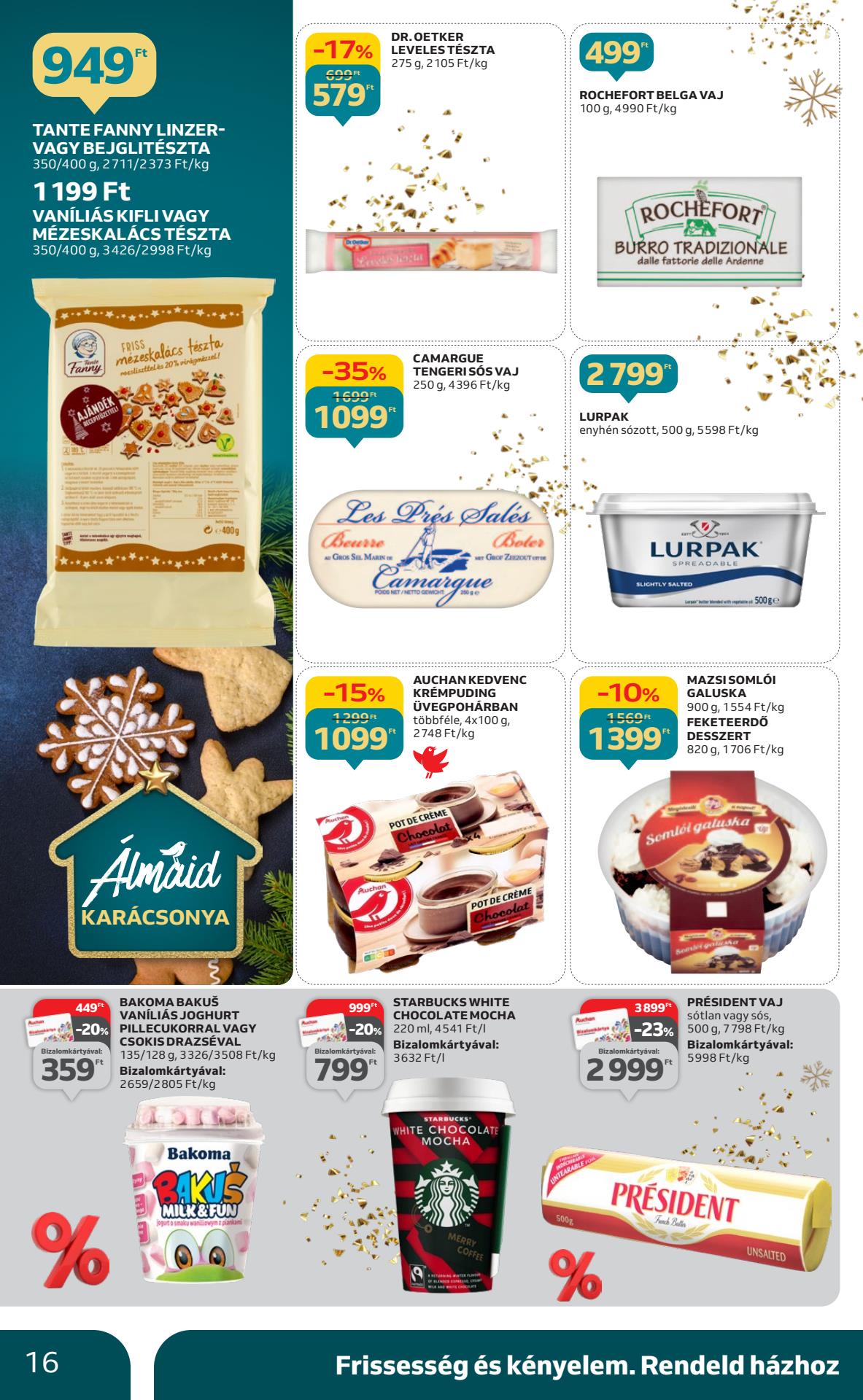 auchan-hipermarket-gasztro akciós újság 16 oldal