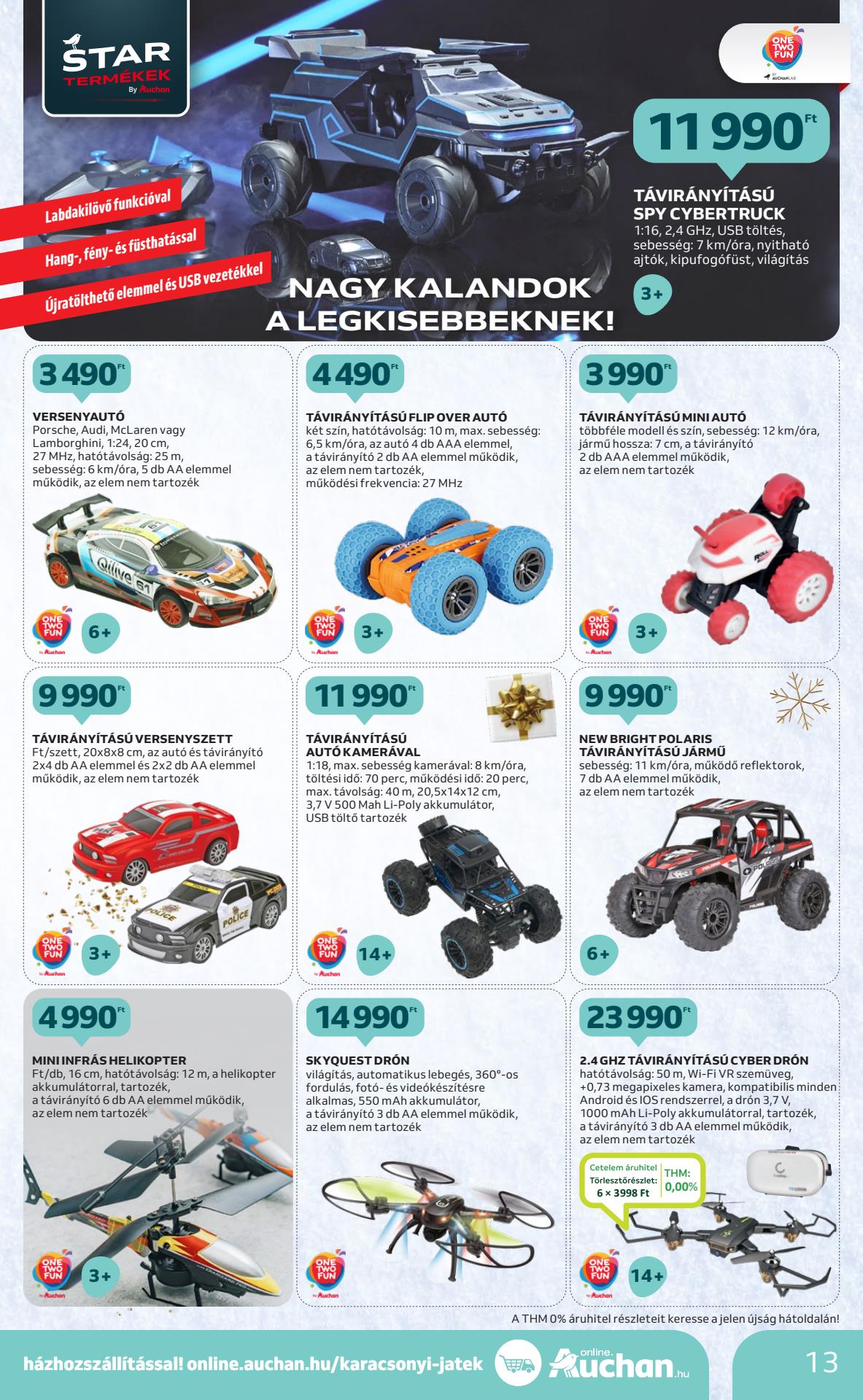 auchan-hipermarket-karacsonyi-jatek akciós újság 13 oldal