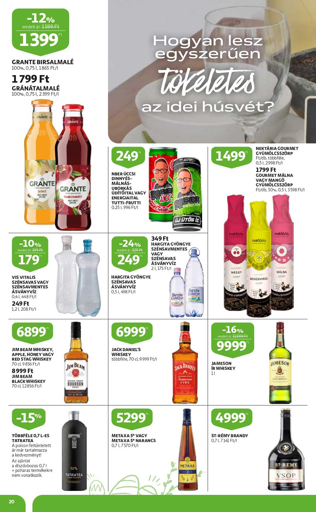 auchan-husveti-katalogus akciós újság 20 oldal