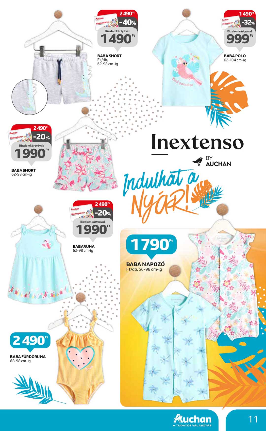 auchan-nyarindito akciós újság 11 oldal