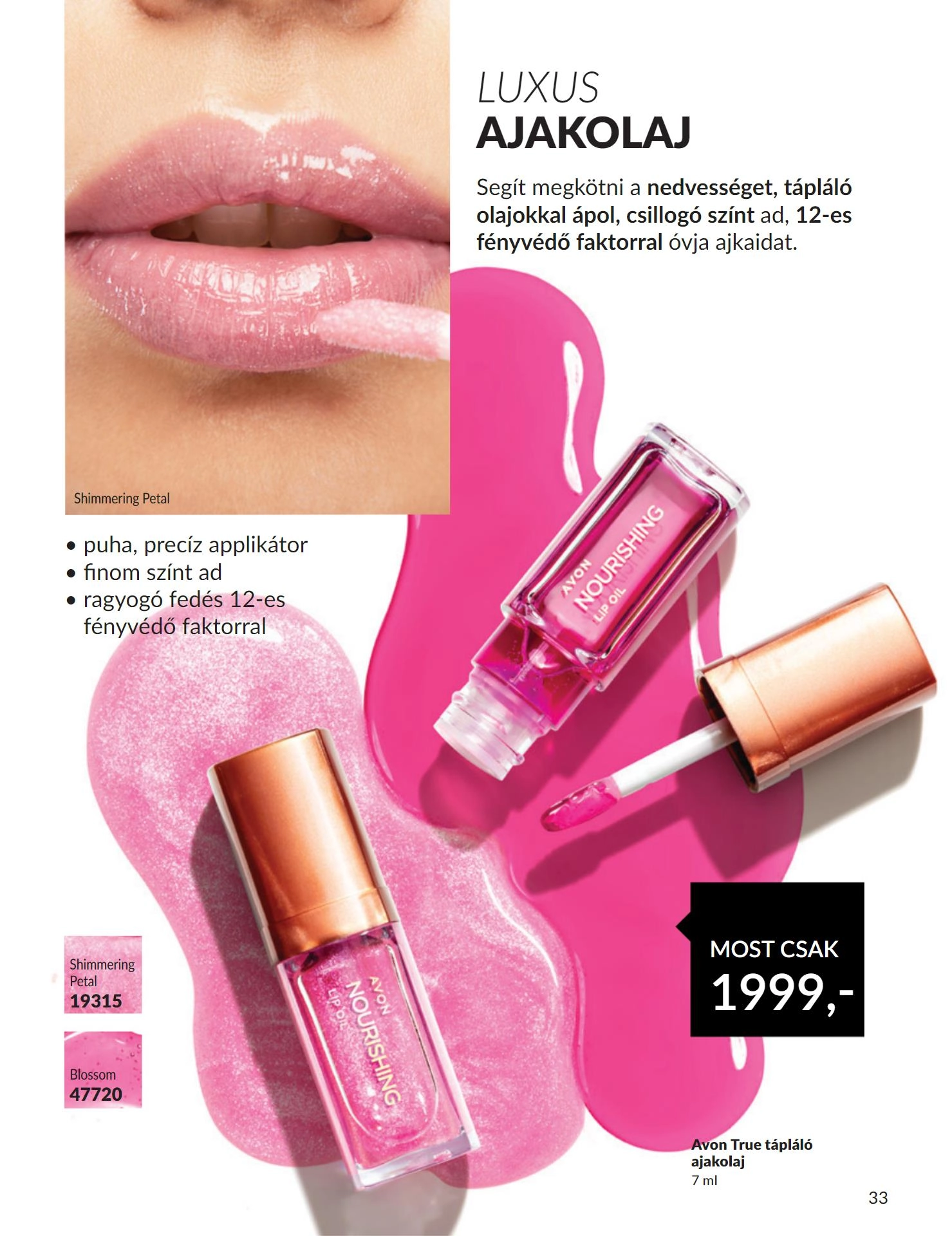 avon akciós újság 33 oldal