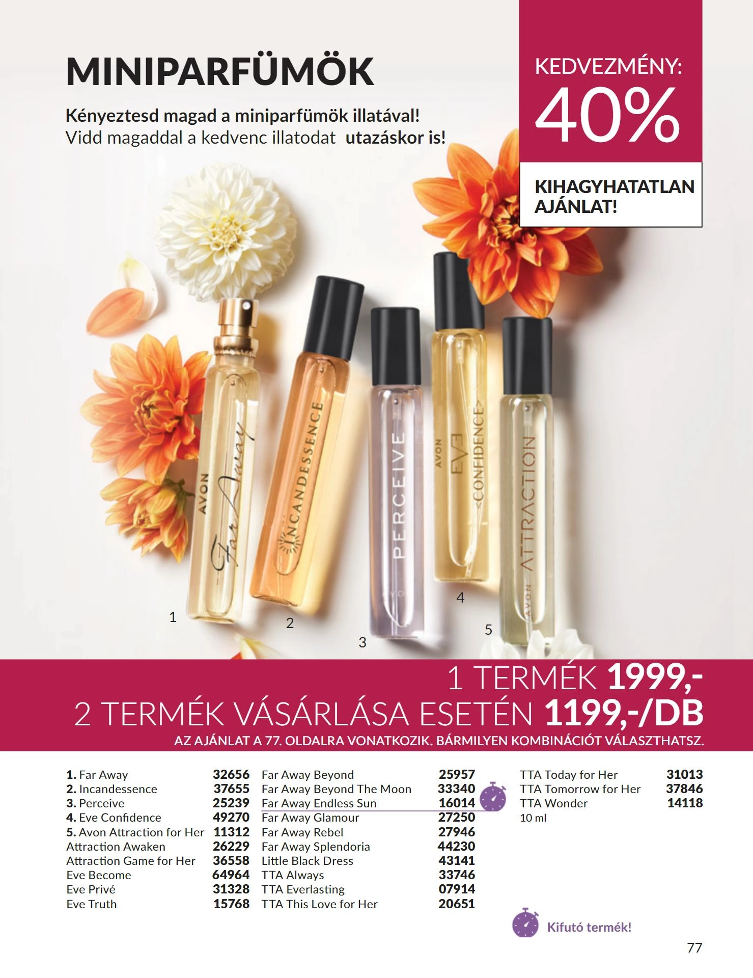 avon akciós újság 77 oldal