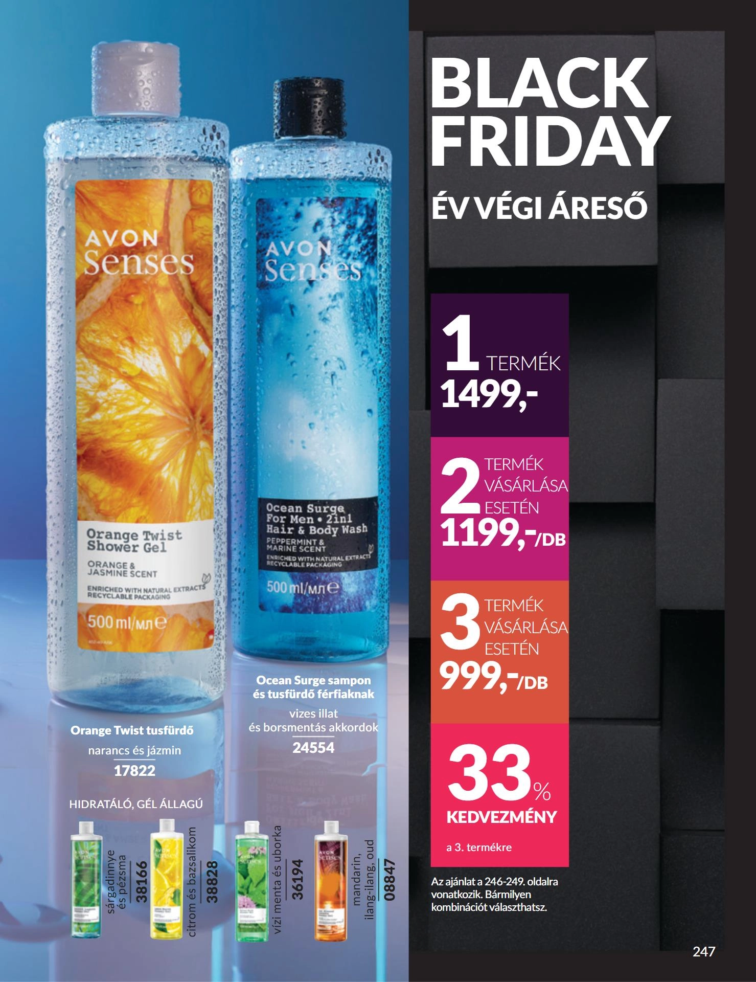 avon-black-friday akciós újság 11 oldal