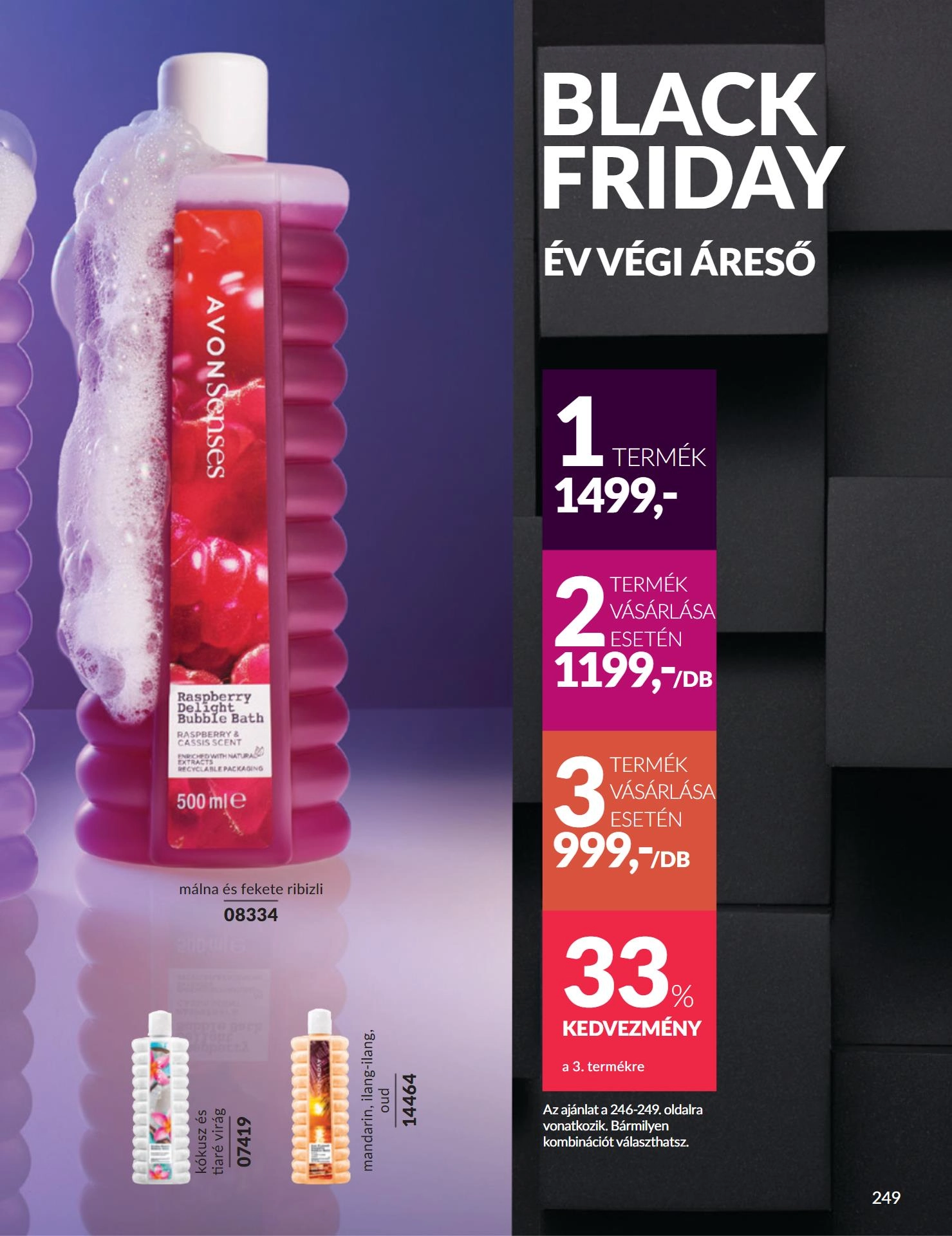 avon-black-friday akciós újság 13 oldal