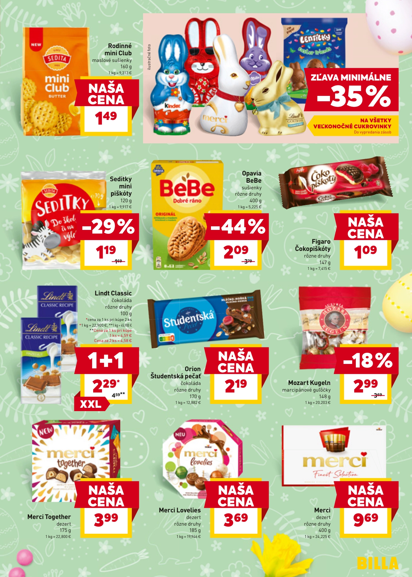 billa-szlovakia akciós újság 20 oldal