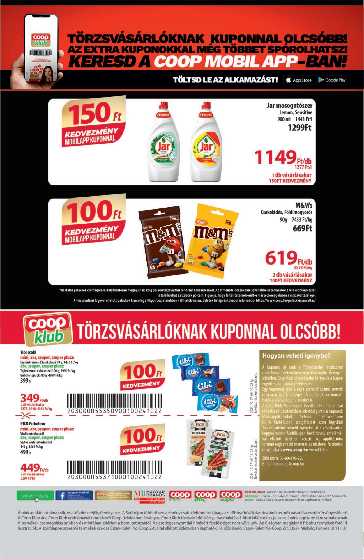 coop-eszak-kelet akciós újság 12 oldal