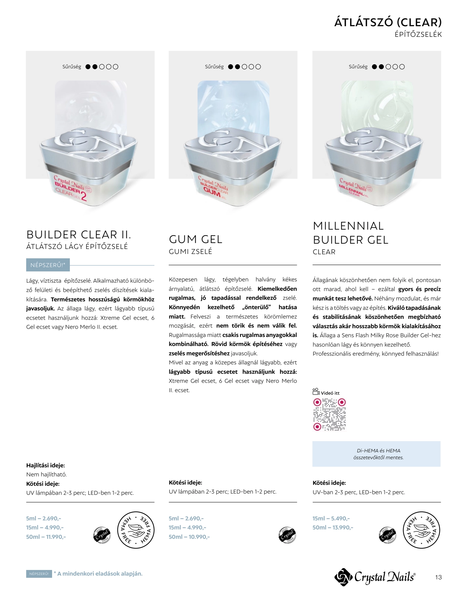 crystal-nails-nagykatalogus akciós újság 12 oldal
