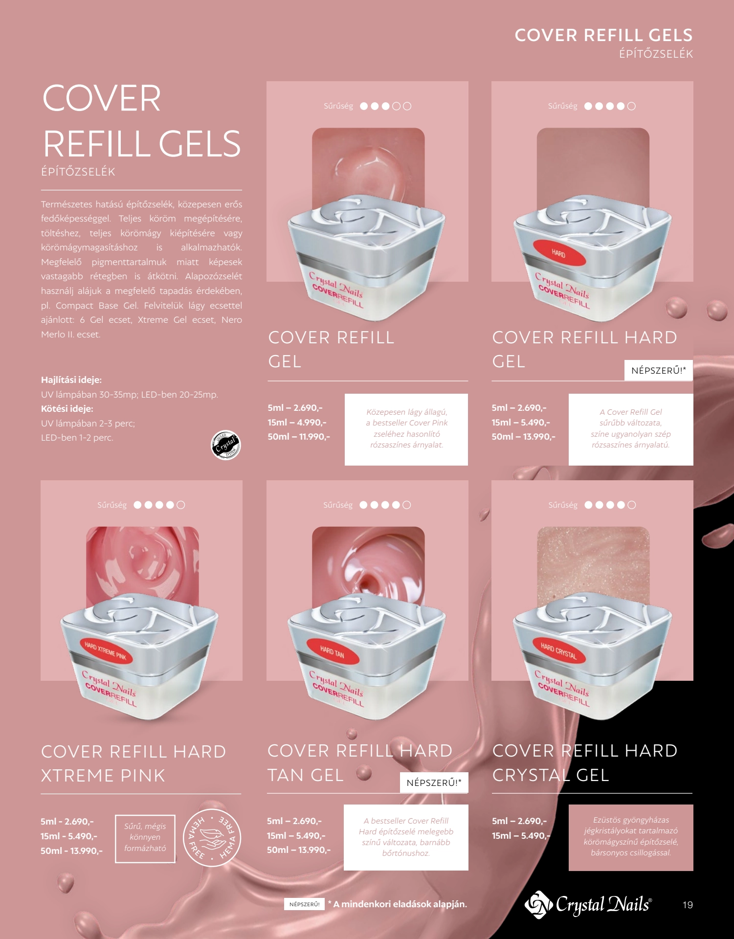 crystal-nails-nagykatalogus akciós újság 18 oldal