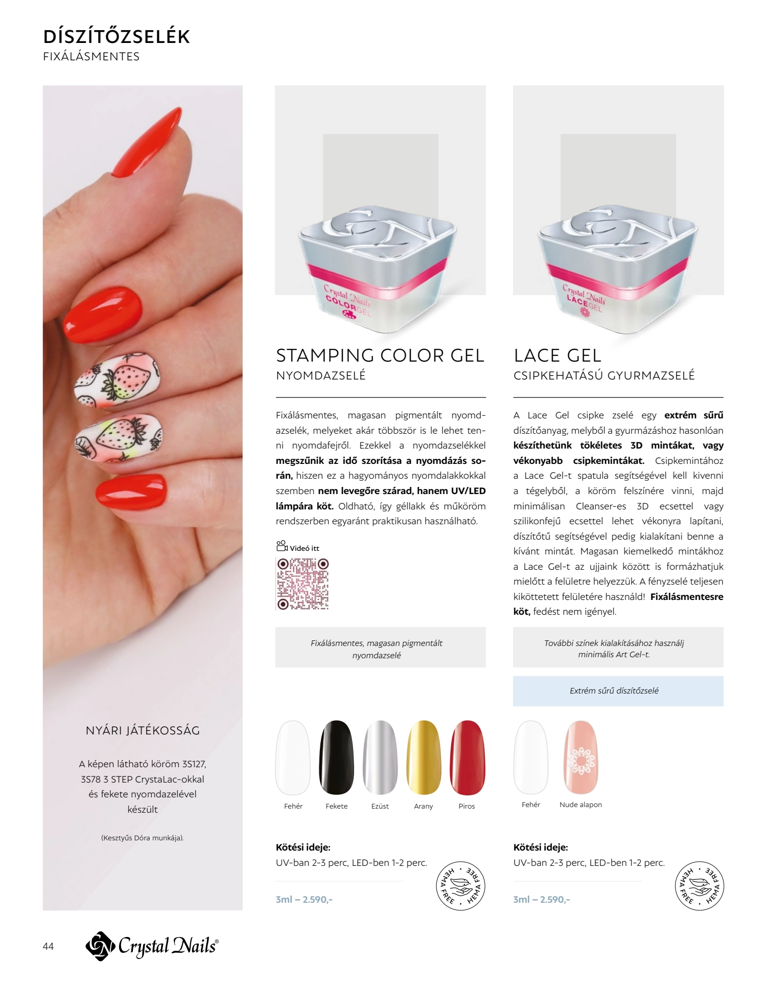crystal-nails-nagykatalogus akciós újság 43 oldal