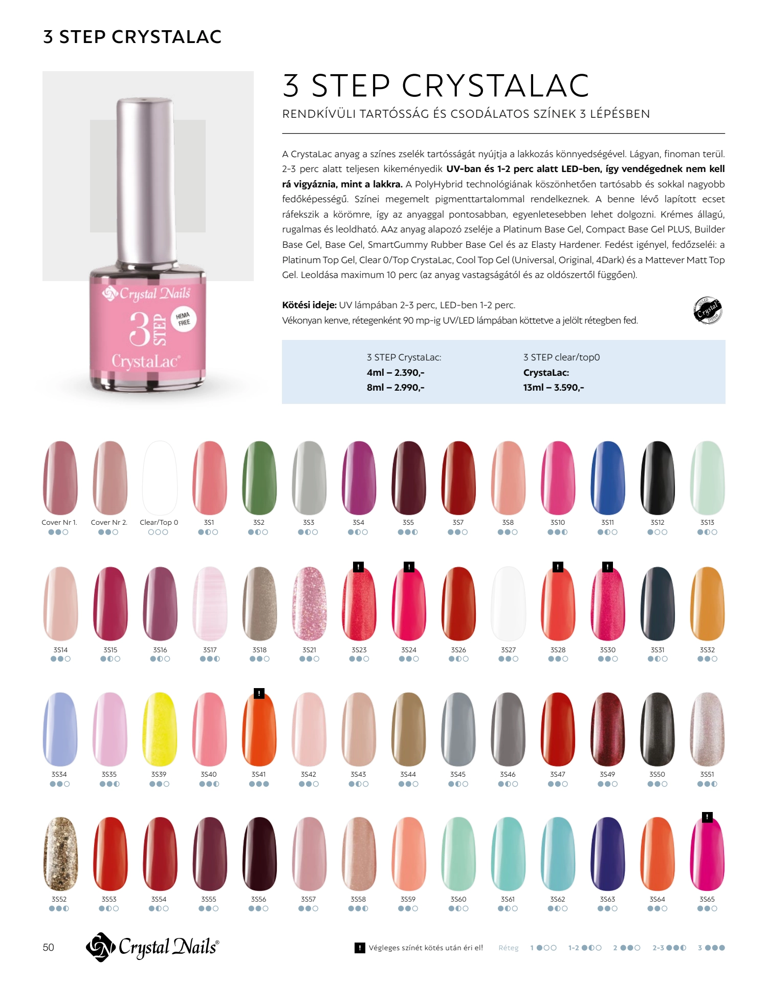 crystal-nails-nagykatalogus akciós újság 49 oldal