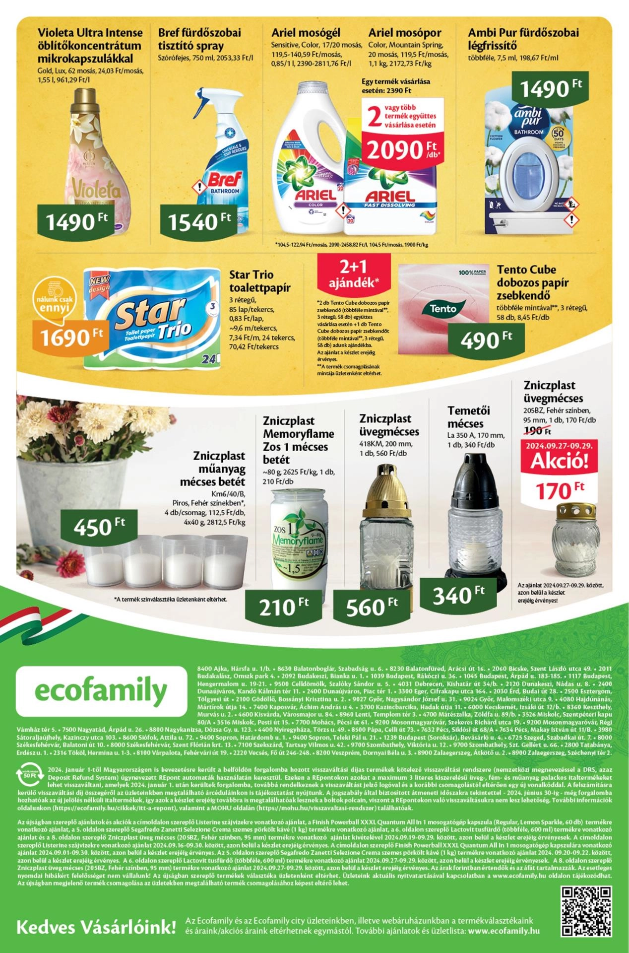 eco-family akciós újság 8 oldal