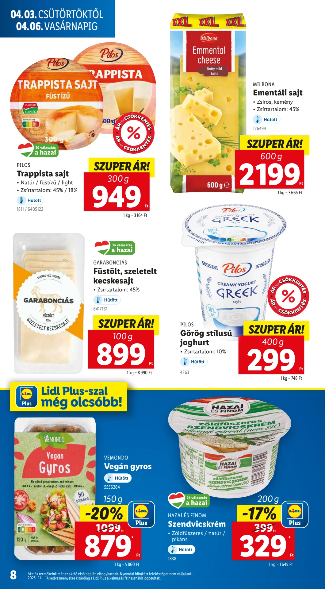 lidl akciós újság 8 oldal