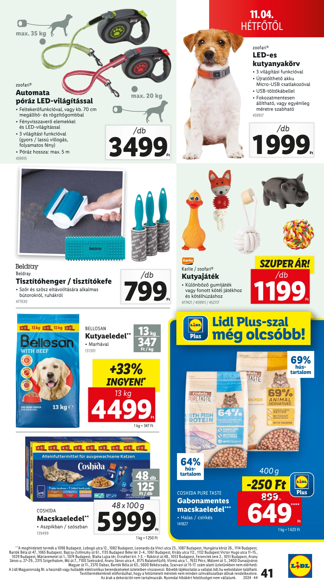 lidl akciós újság 41 oldal