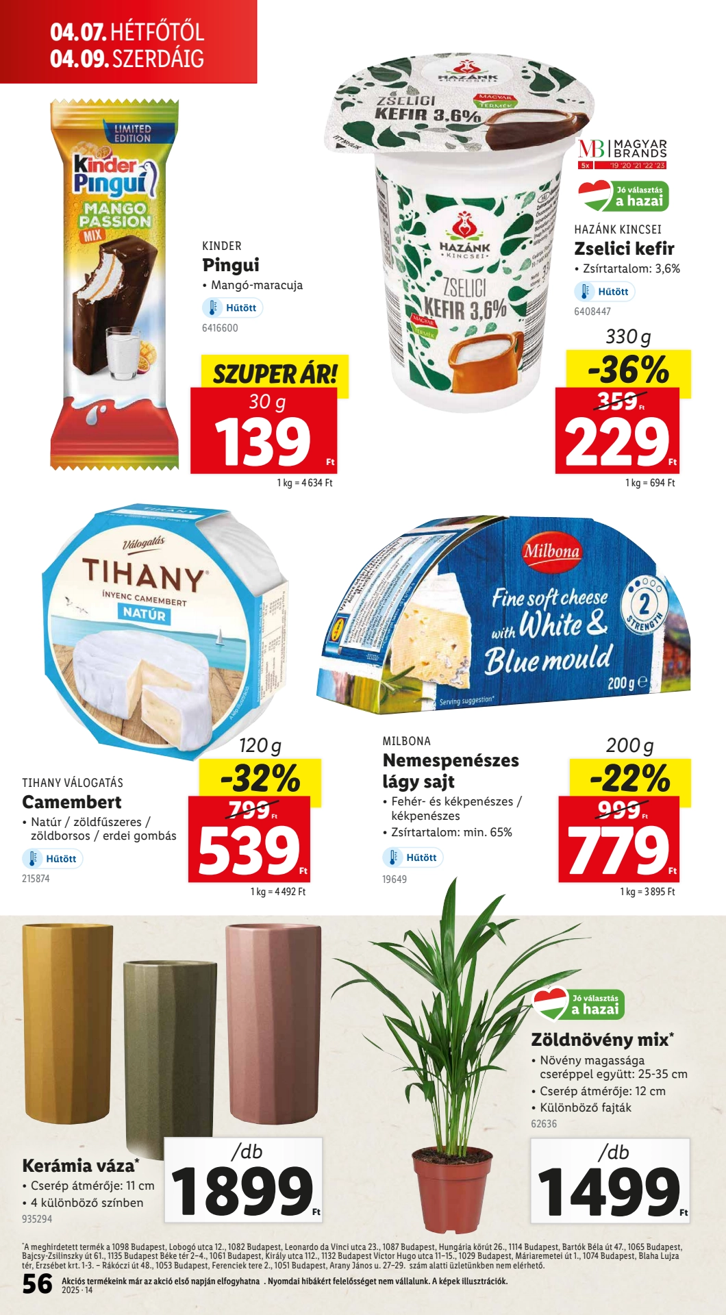 lidl akciós újság 56 oldal