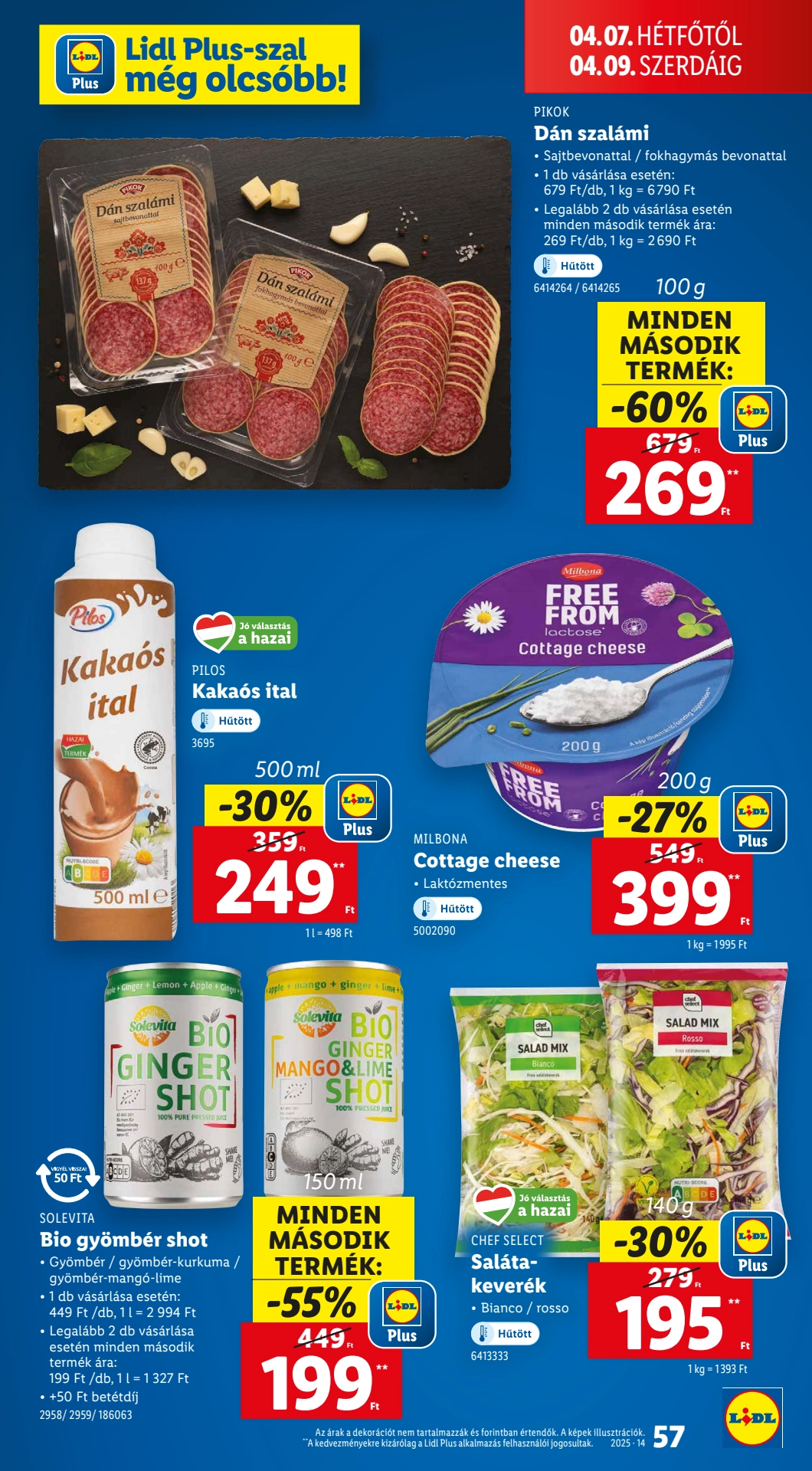 lidl akciós újság 57 oldal