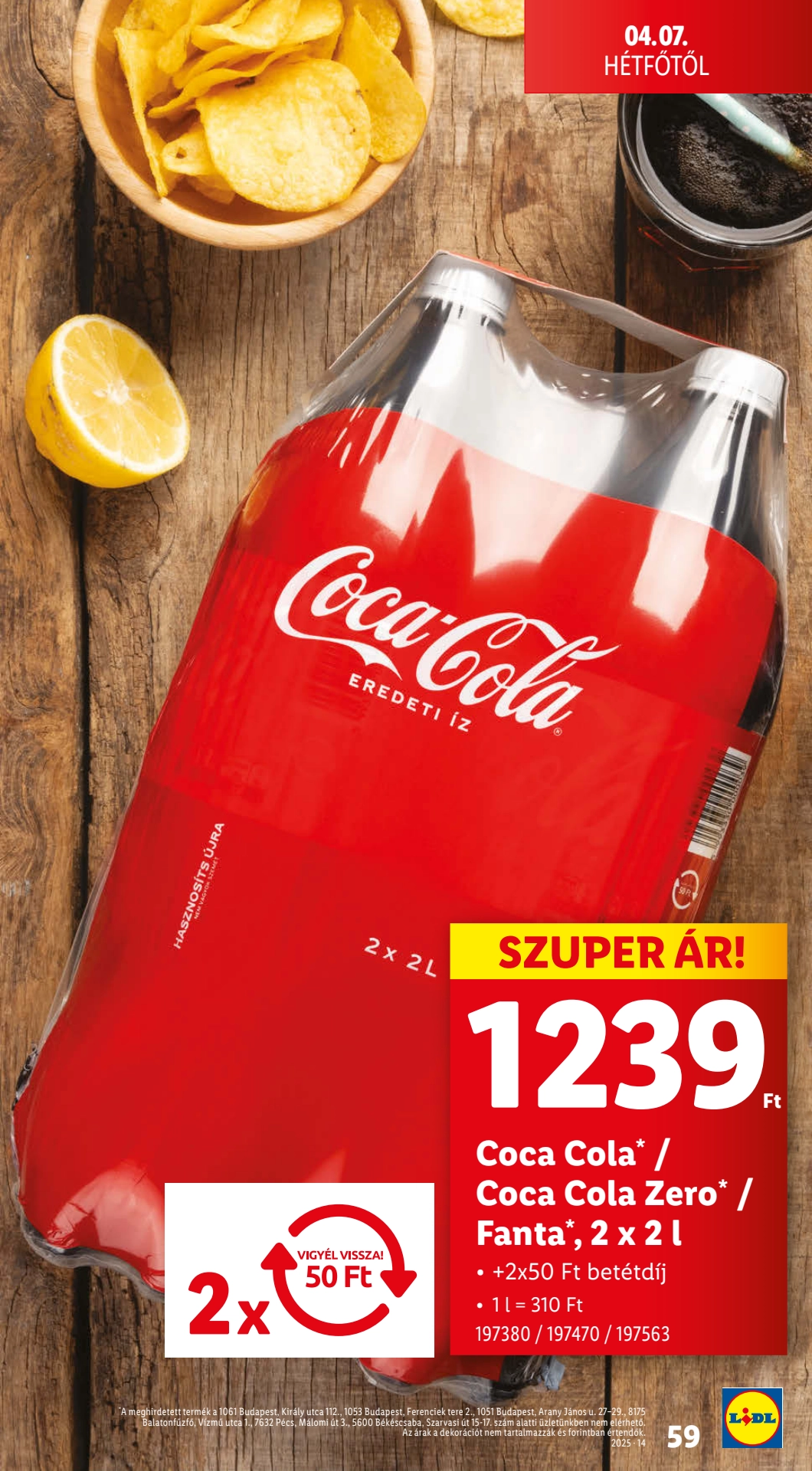 lidl akciós újság 59 oldal