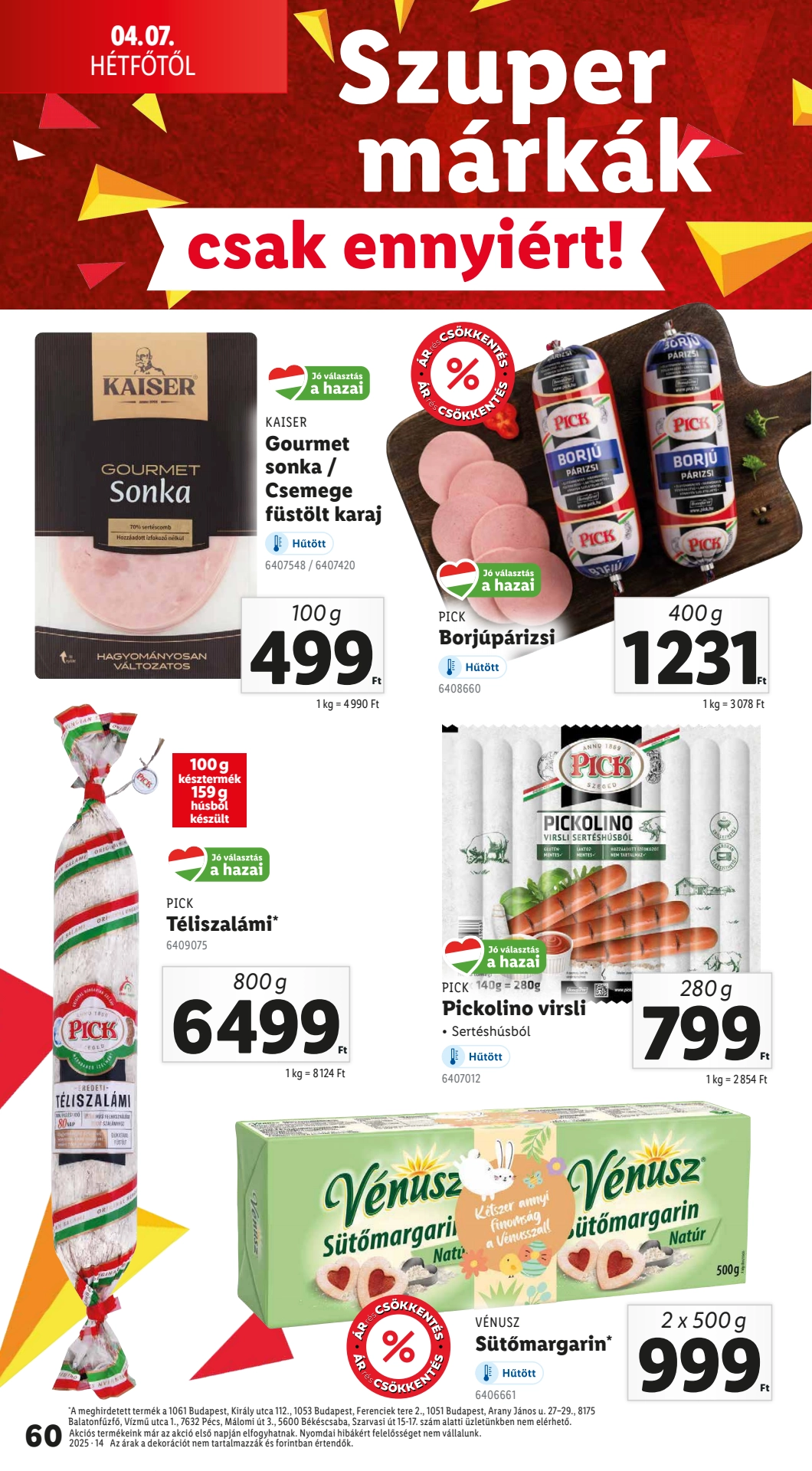 lidl akciós újság 60 oldal