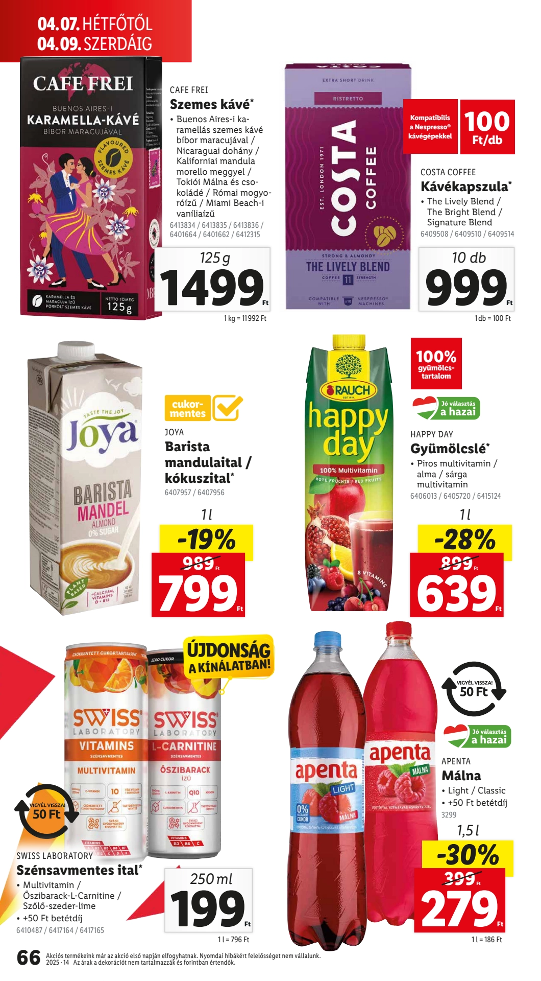 lidl akciós újság 66 oldal