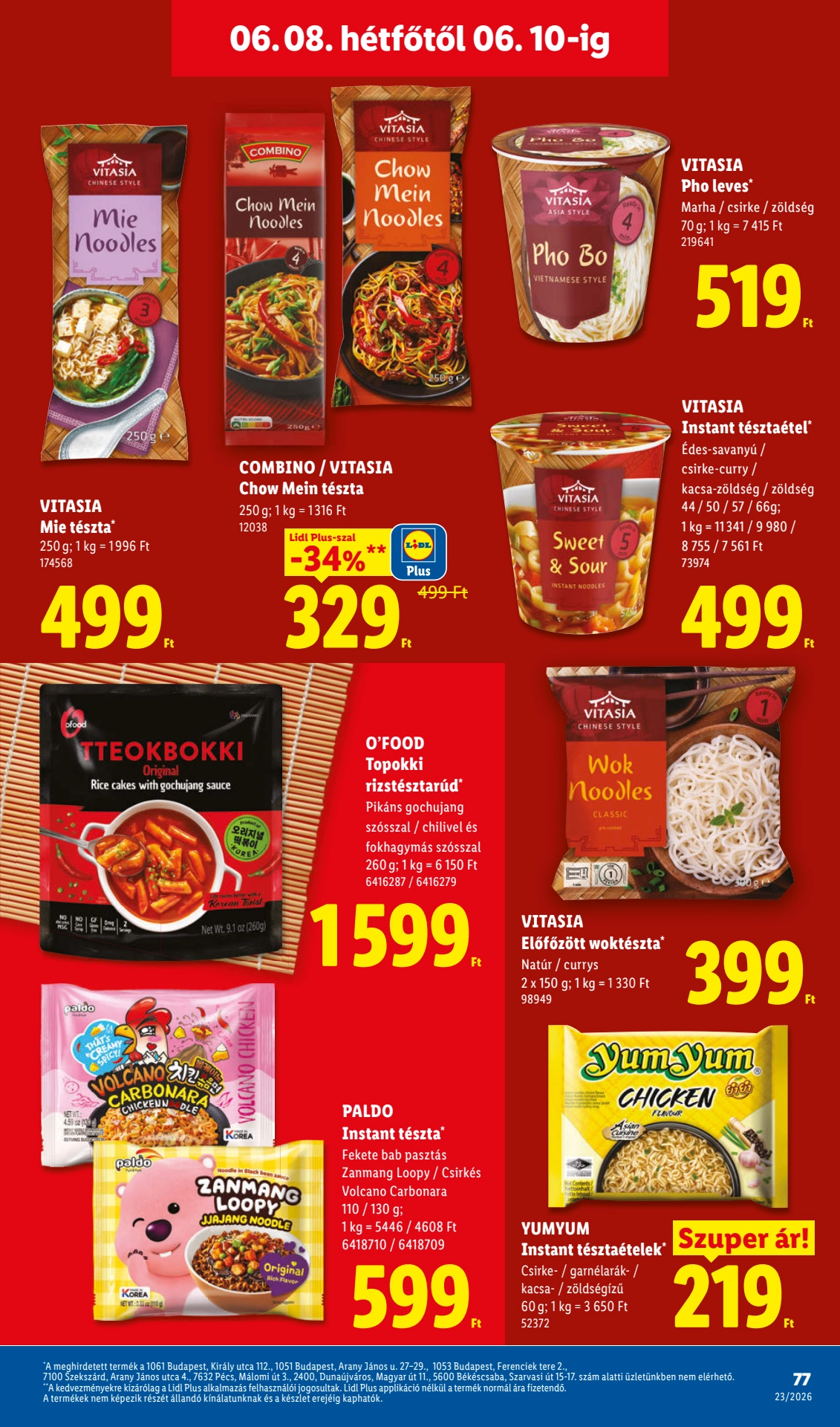 lidl akciós újság 76 oldal