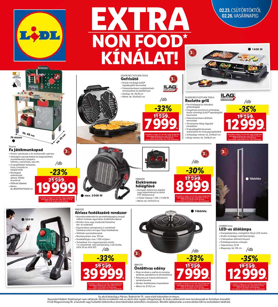 lidl-hatvan akciós újság 2 oldal