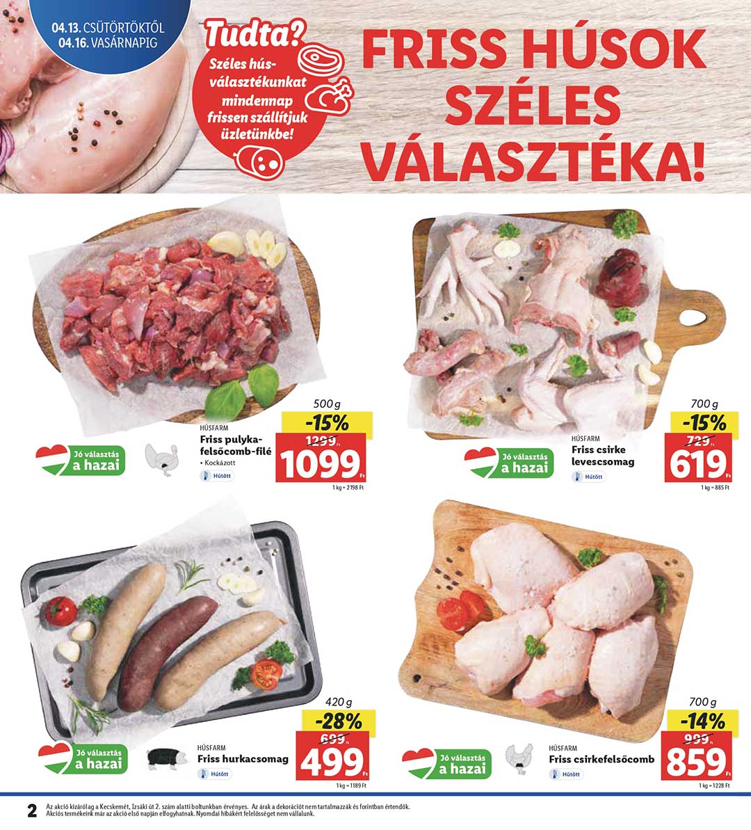 lidl-kecskemet akciós újság 2 oldal