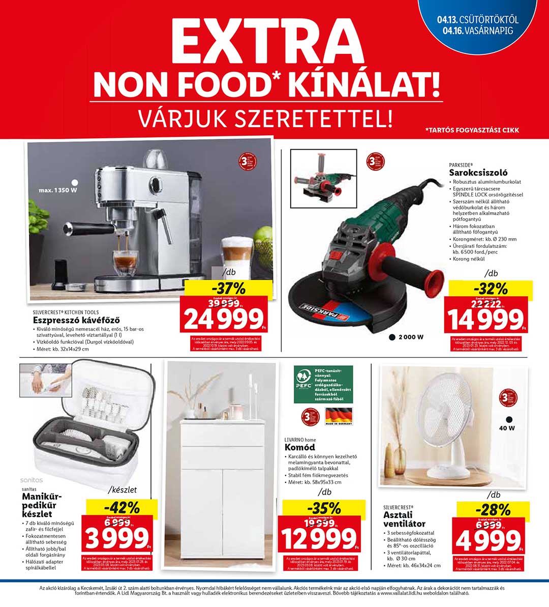 lidl-kecskemet akciós újság 6 oldal