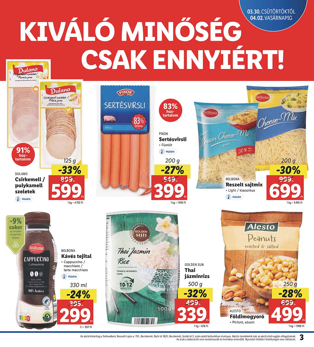 lidl-soltvadkert akciós újság 3 oldal