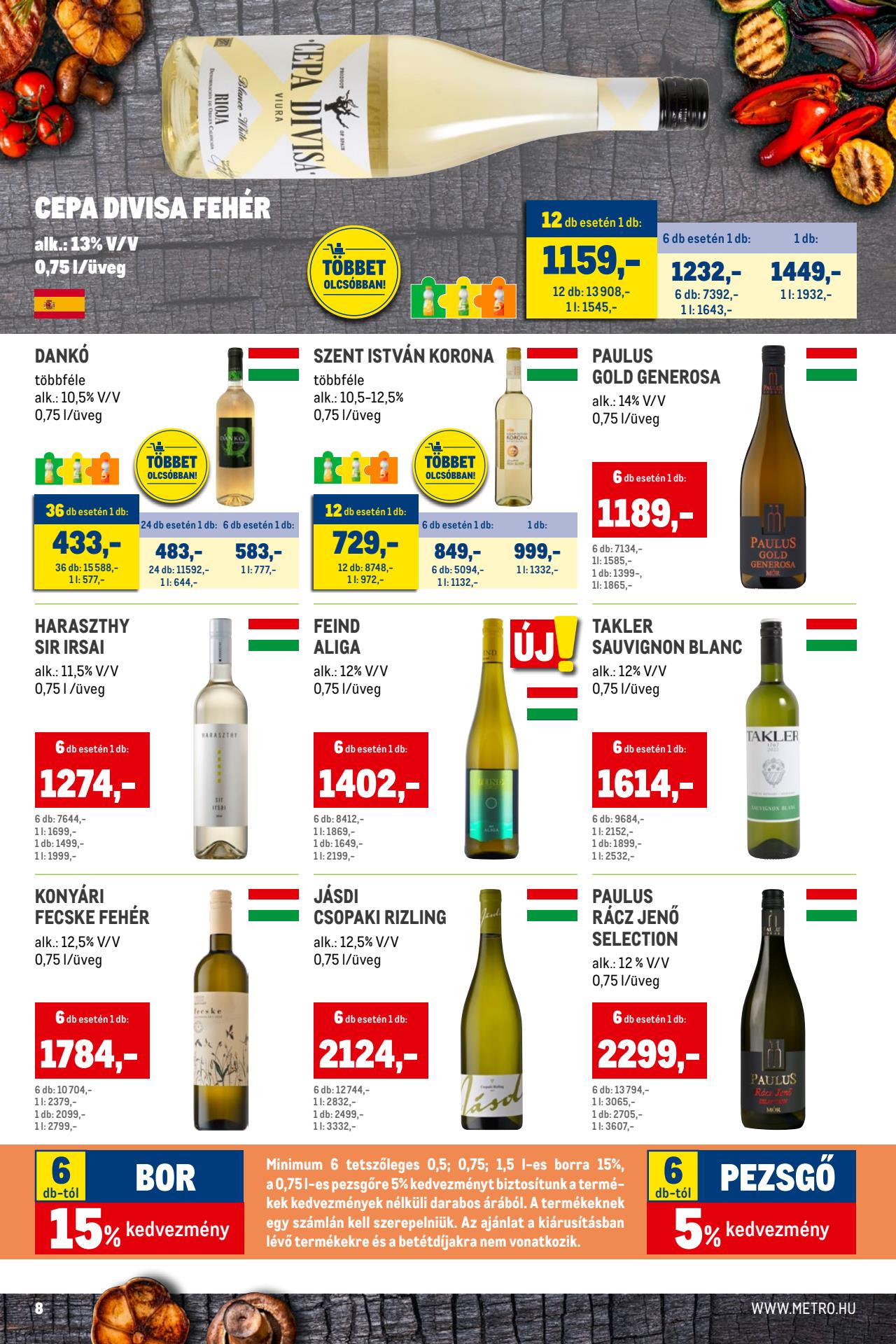 metro-griellszezon akciós újság 8 oldal