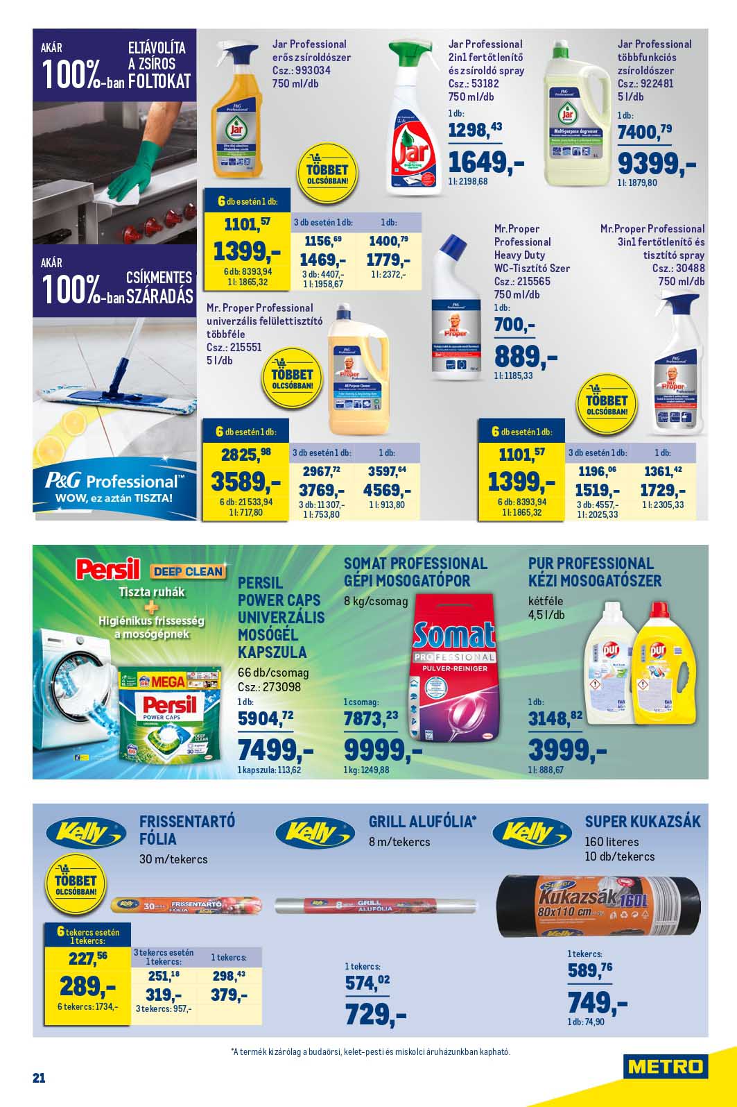 metro-horeca-katalogus akciós újság 21 oldal
