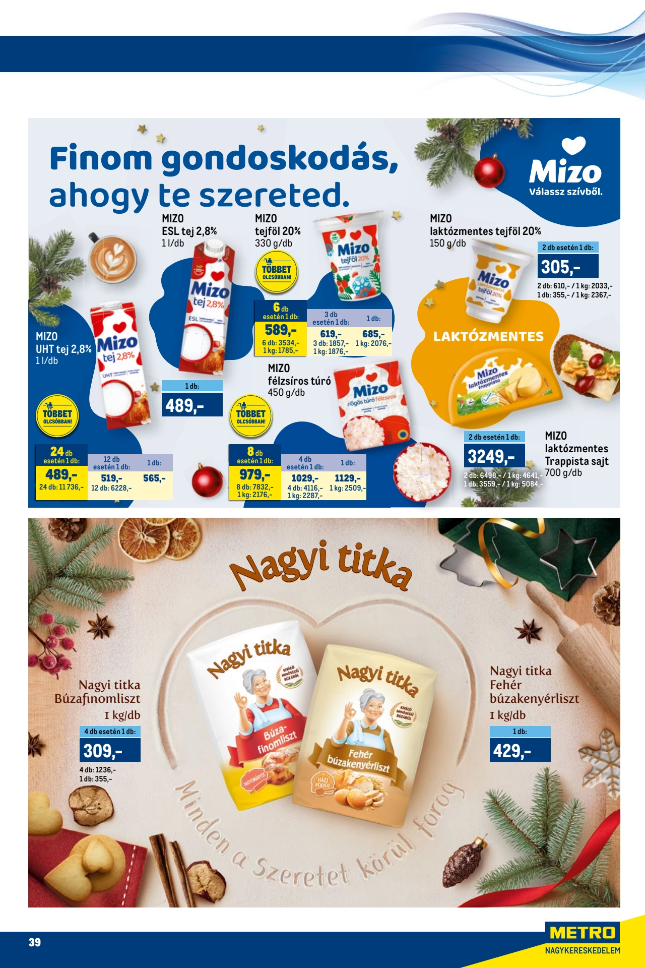 metro-markak akciós újság 38 oldal