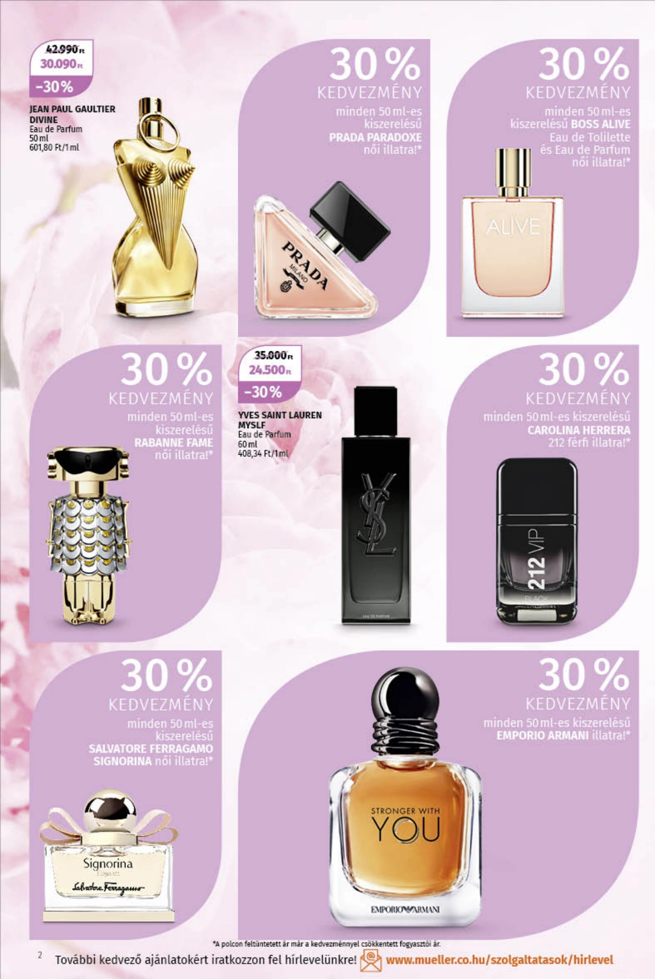 muller-parfum akciós újság 2 oldal