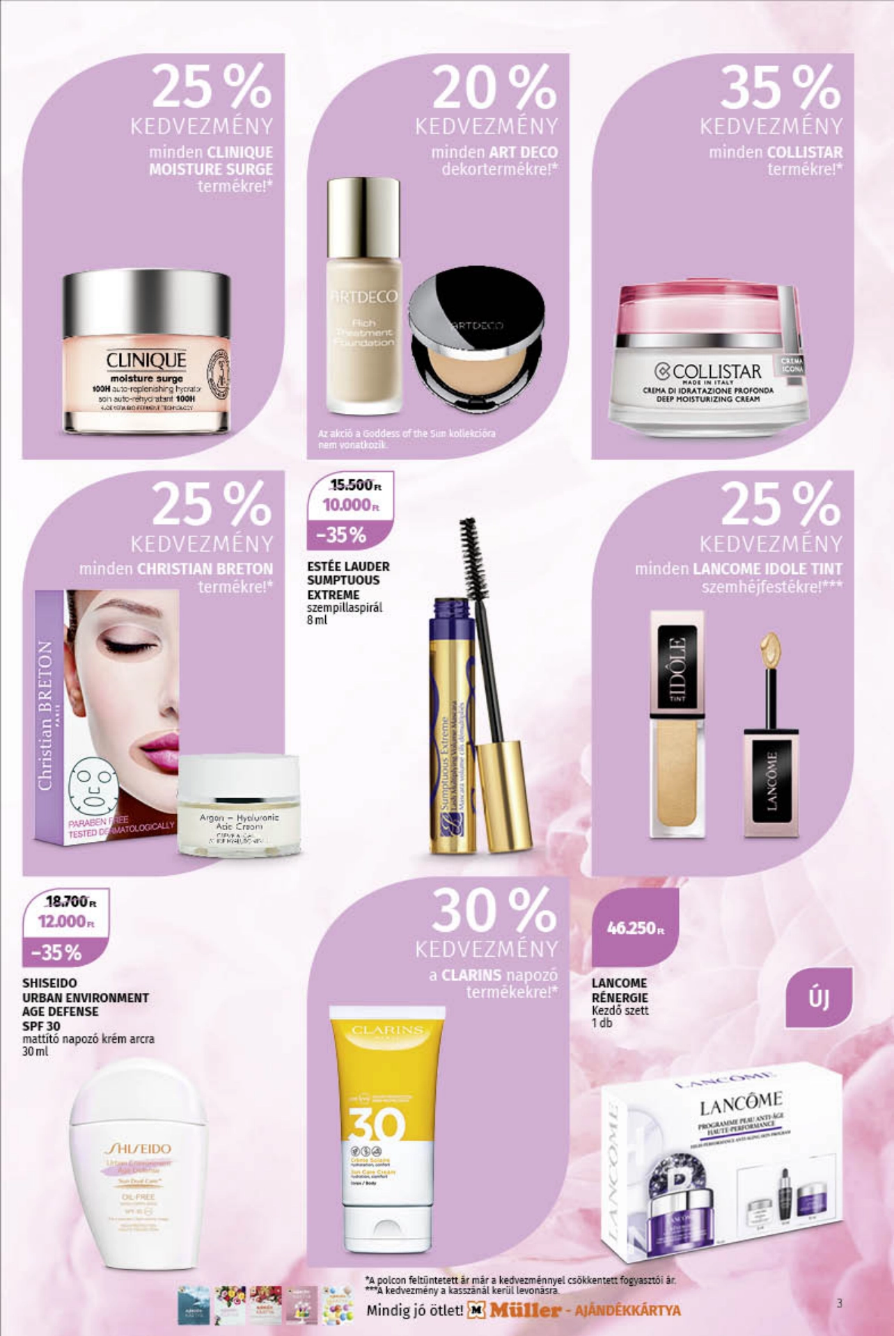 muller-parfum akciós újság 3 oldal