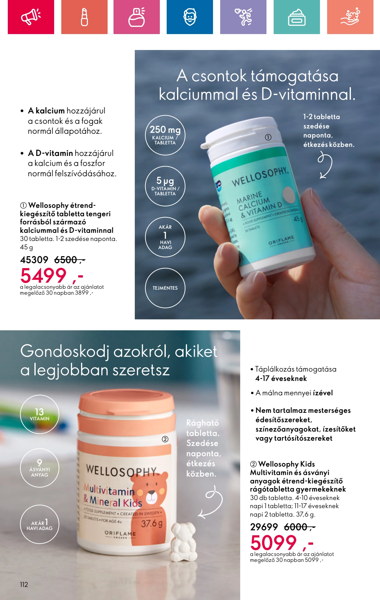 oriflame akciós újság 112 oldal