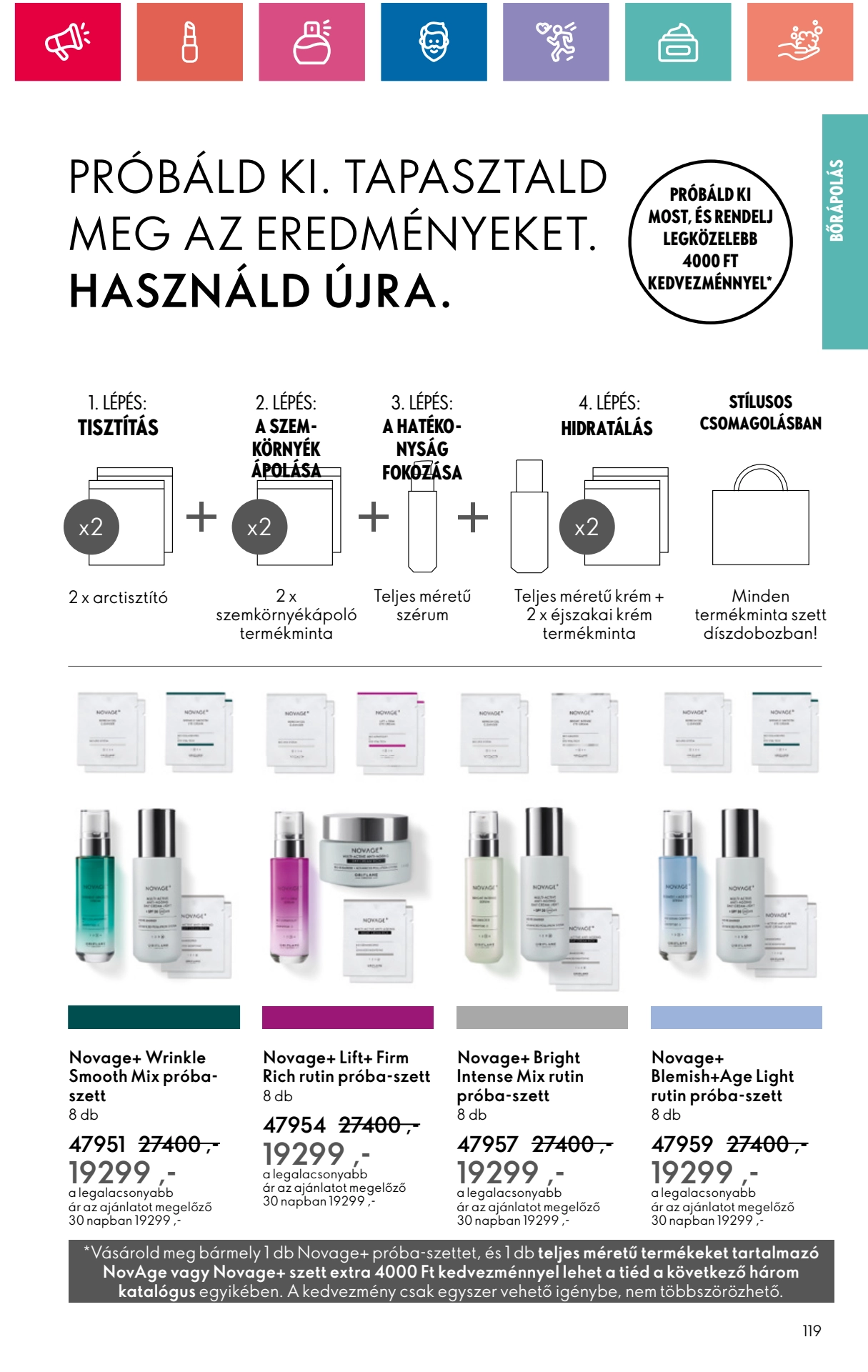 oriflame akciós újság 119 oldal