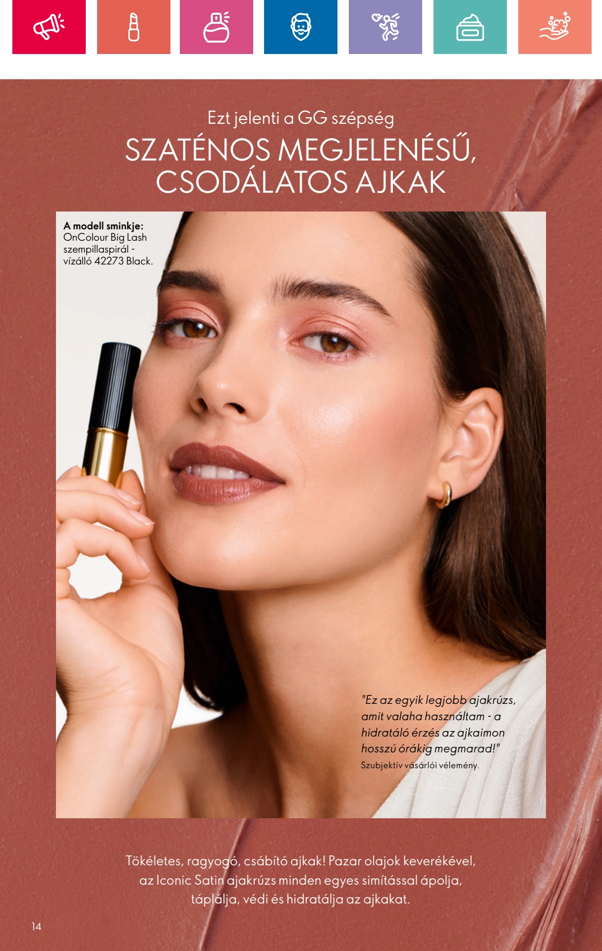 oriflame akciós újság 14 oldal