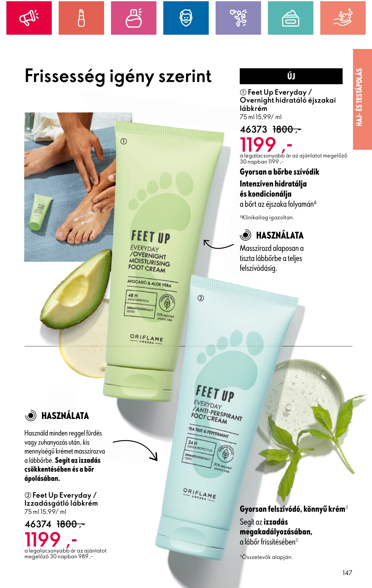 oriflame akciós újság 147 oldal